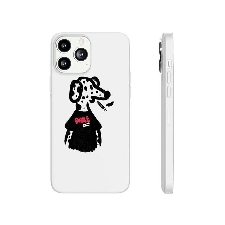 Dare Dog Bad Dogs Club Smoking Dalmatian Dog Phonecase iPhone