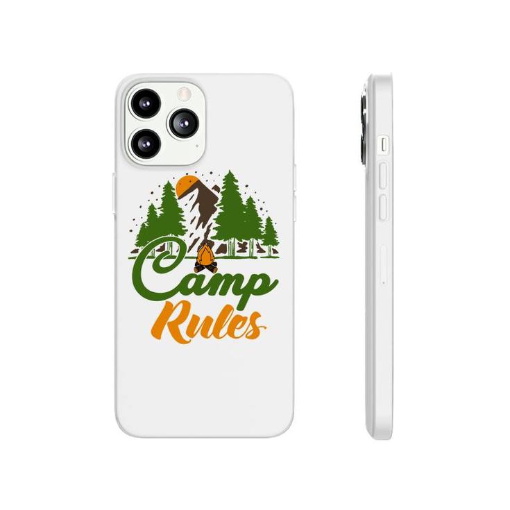Explore Travel Lover Makes Camp Rules For Them Phonecase iPhone