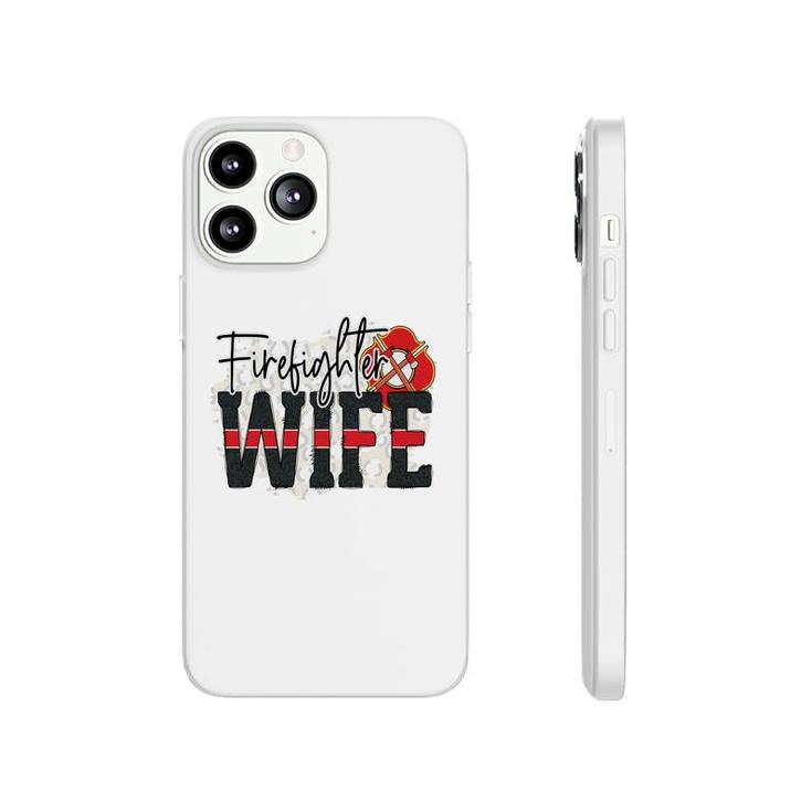 Firefighter Wife Proud Job Title Phonecase iPhone