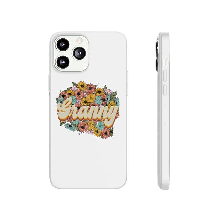 Florals Retro Granny Flower Vintage Mothers Day Phonecase iPhone