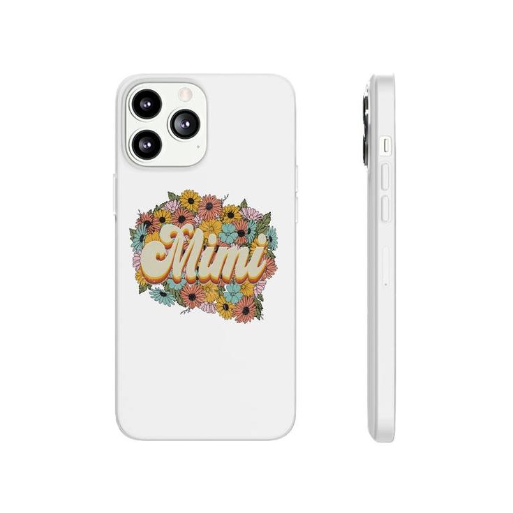 Florals Retro Mimi Flower Vintage Mothers Day Phonecase iPhone