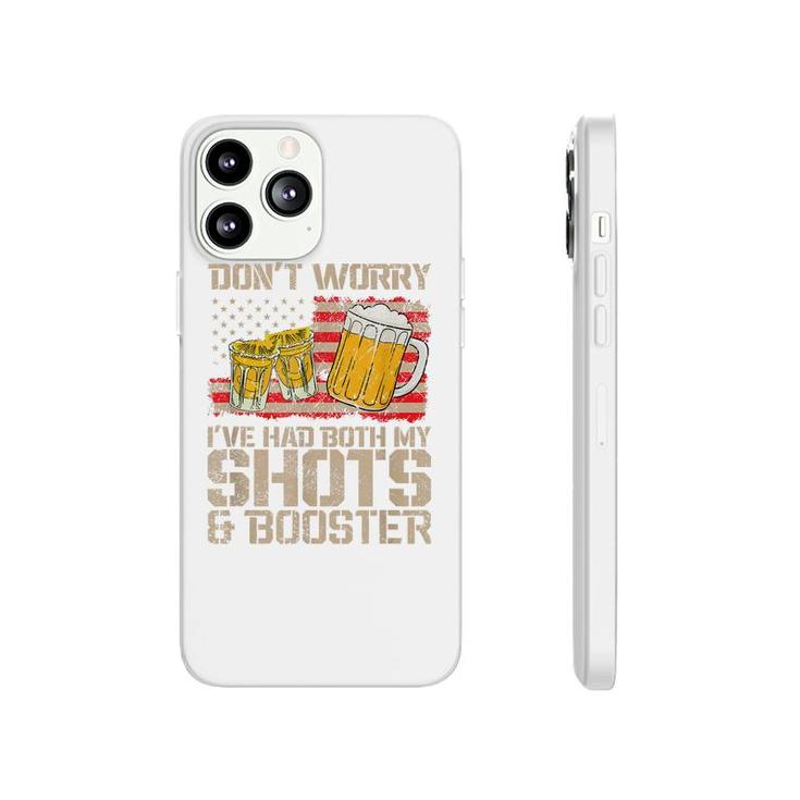 Funny Had My 2 Shots Dont Worry Had Both My Shots Tequila  Phonecase iPhone