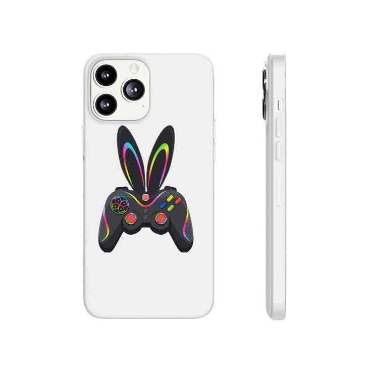Gaming Controller With Bunny Ears Funny Easter Video Game Phonecase iPhone