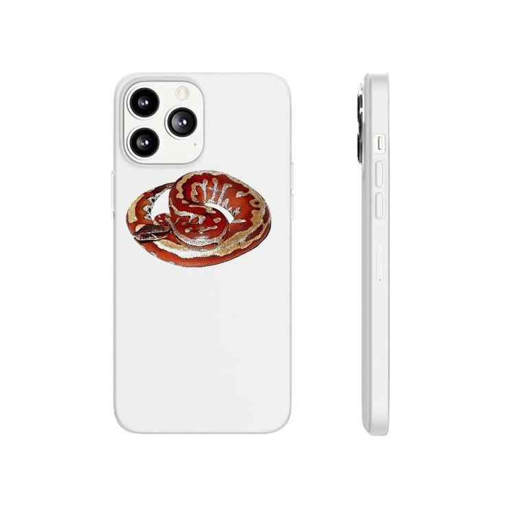 Gorgeous Snake Herpetologist Gift Red Blood Python Phonecase iPhone
