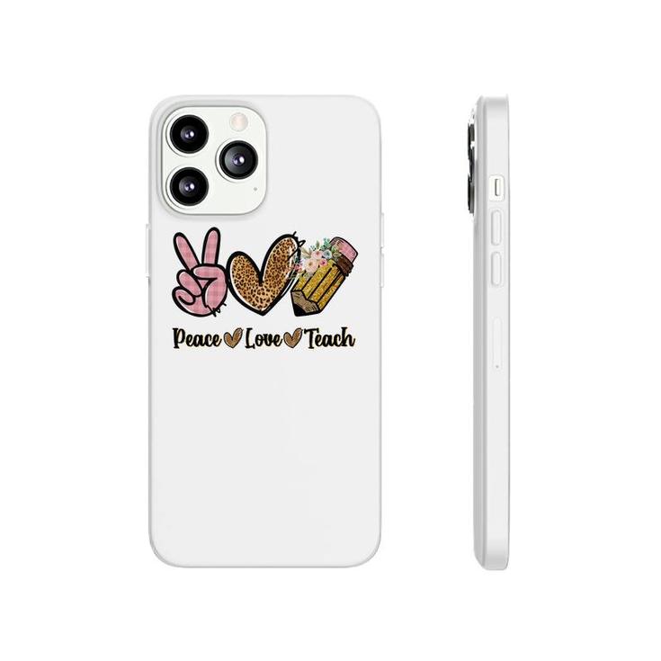Great Teachers When There Is Peace Love And Teaching In Their Hearts Phonecase iPhone