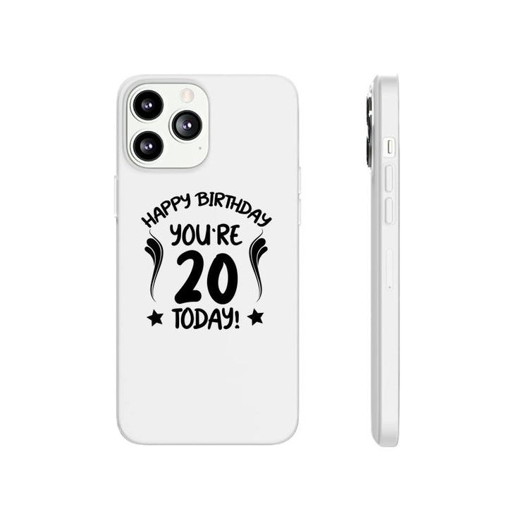 Happy 20Th Birthday You Are Twenty Years Old Since 2002 Phonecase iPhone