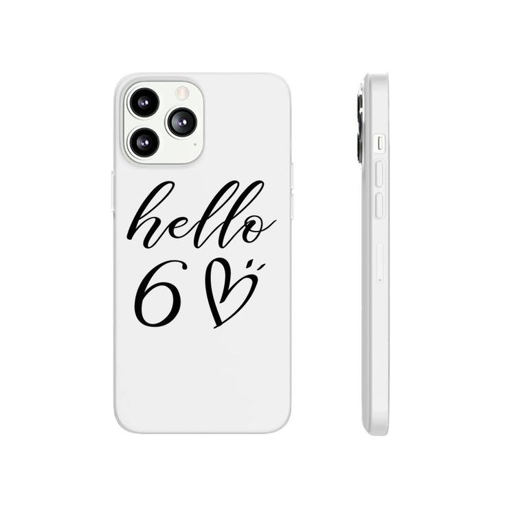 Hello Sixty 60Th Birthday Gifts 60Th Birthday Gift   Phonecase iPhone
