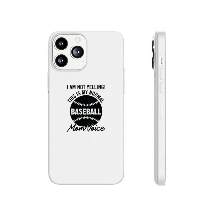 I Am Not Yelling This My Normal Black Graphic Phonecase iPhone