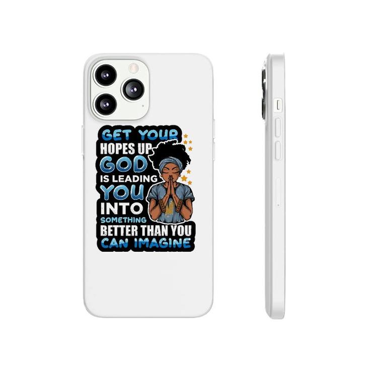 Inspirational African American Spiritual God Is Leading Phonecase iPhone