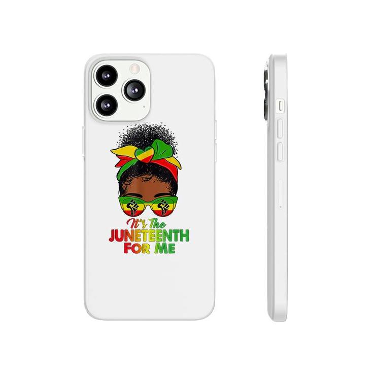 Its The Juneteenth For Me Free-Ish Since 1865 Independence   Phonecase iPhone