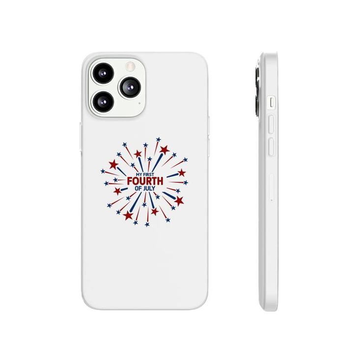 July Fourth July Independence Day Stars Circle 2022 Phonecase iPhone