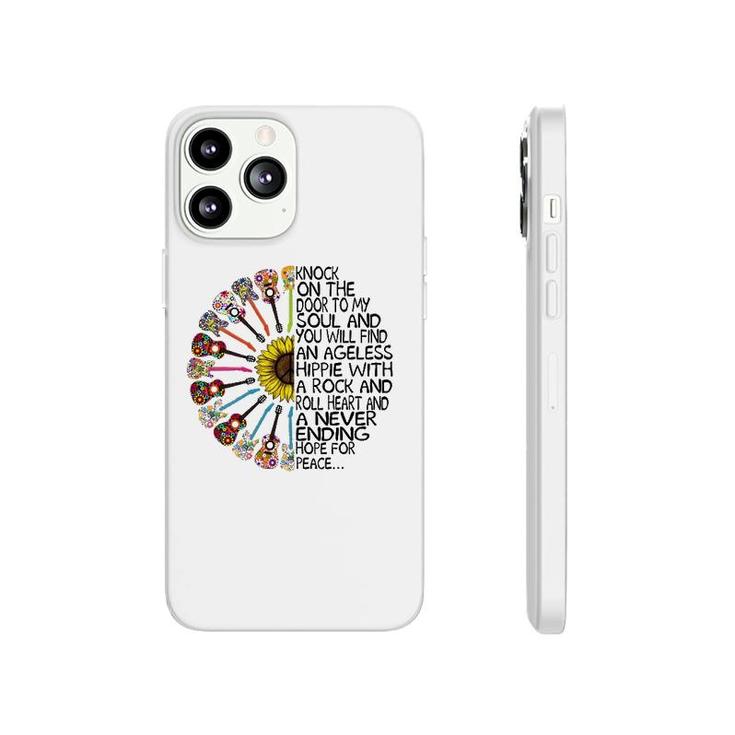 Knock On The Door To My Soul Funny Hippie Phonecase iPhone
