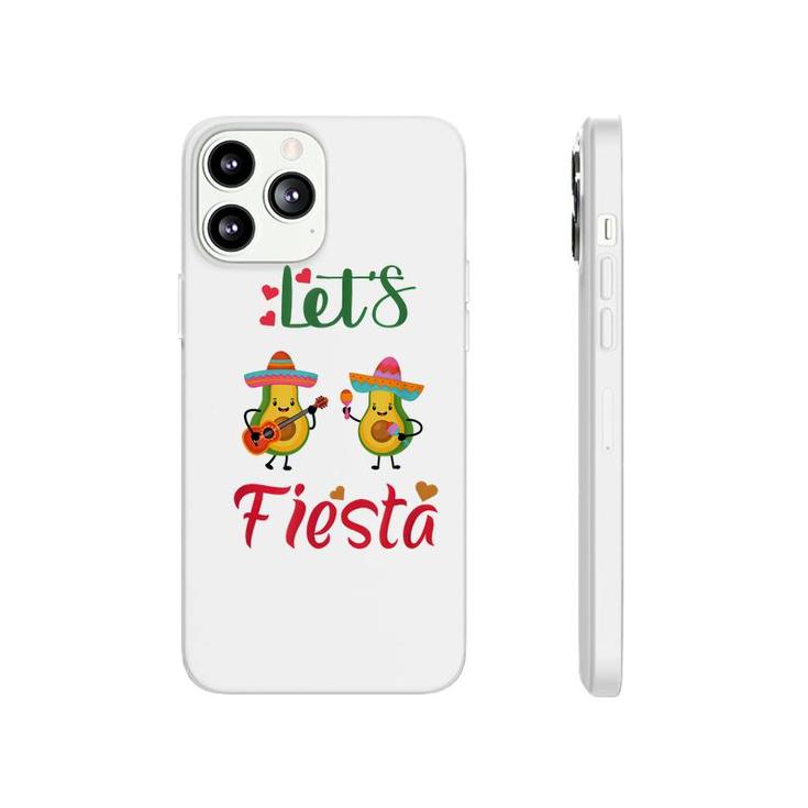 Lets Fiesta Avocado And Avocado Cinco De Mayo Mexican Party  Phonecase iPhone