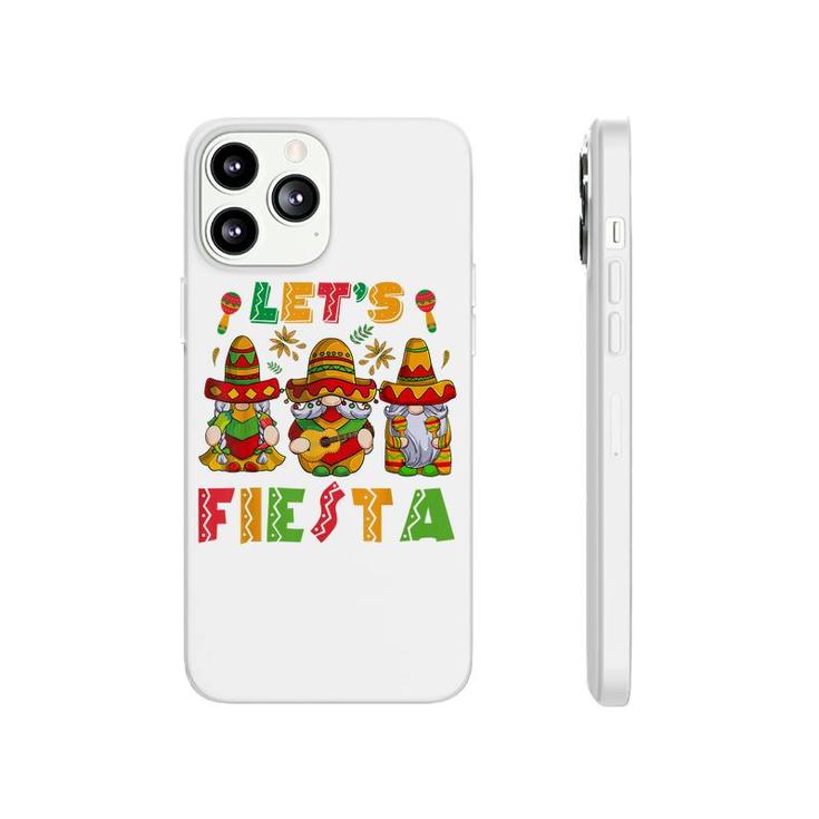 Lets Fiesta Cinco De Mayo Latin Gnomes Mexican Party Poncho  Phonecase iPhone