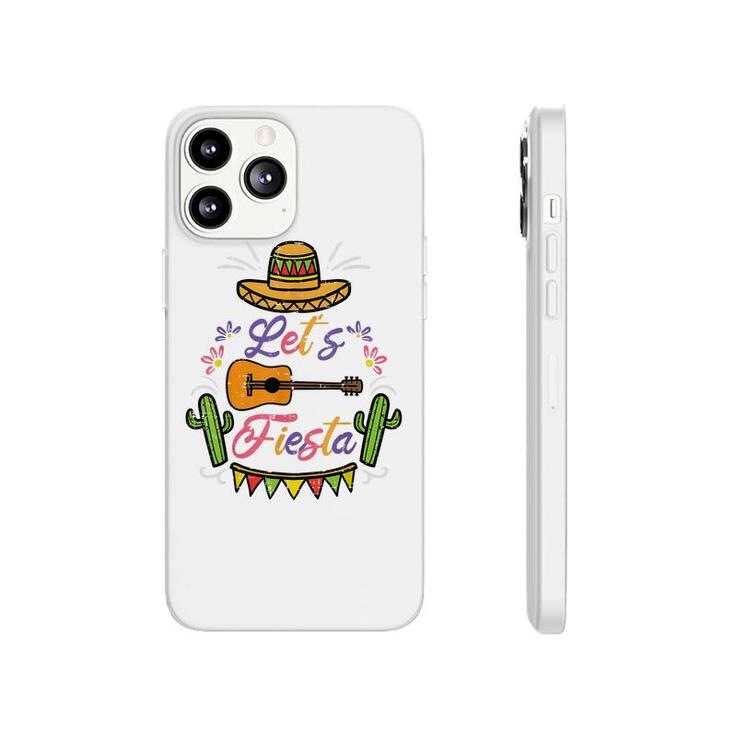 Lets Fiesta Cinco De Mayo Mexican Party Men Women Kids Phonecase iPhone