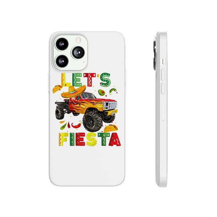 Lets Fiesta Monster Truck Happy Cinco De Mayo Costume  Phonecase iPhone