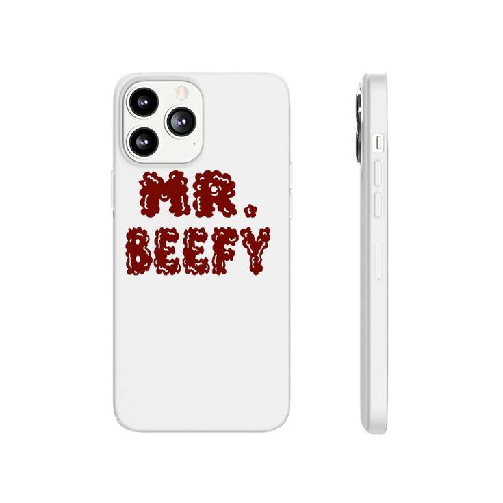 Mens Mr Beefy- Funny Graphic Art Phonecase iPhone