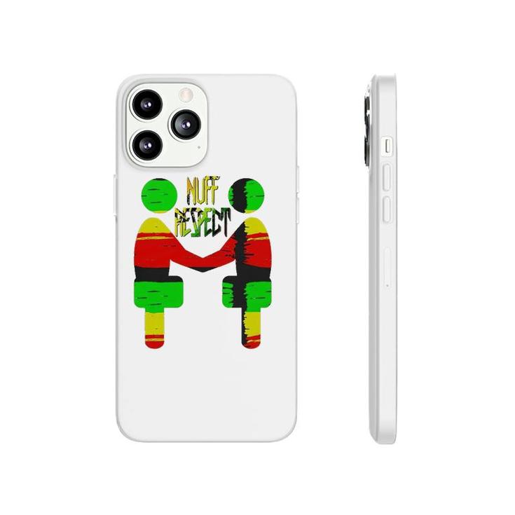 Nuff Respect Lady G Shake Hands Phonecase iPhone