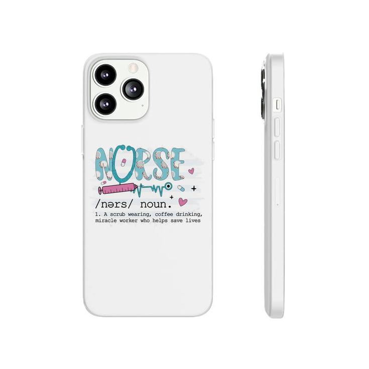 Nurse Graphics Noun Worker Who Helps Save Life New 2022 Phonecase iPhone