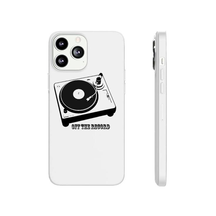 Off The Record Music Lover Phonecase iPhone
