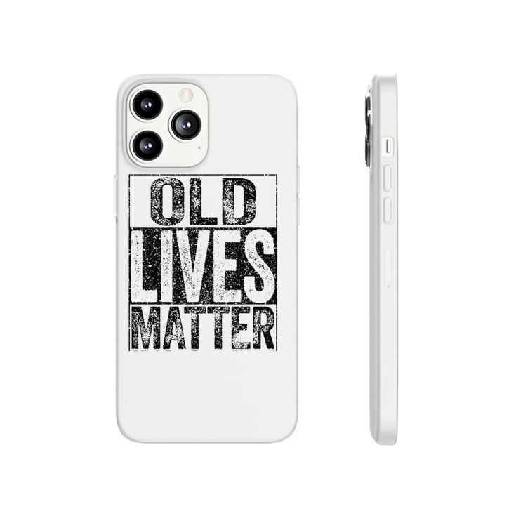 Old Lives Matter Elderly Senior Gif Phonecase iPhone