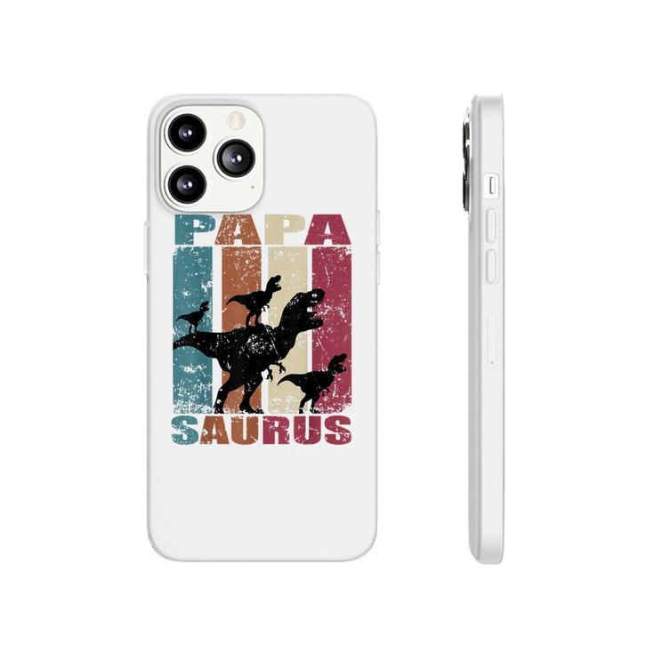 Papa Saurus Dinosaur Dino Triplet Dinos Family Papasaurus  Phonecase iPhone