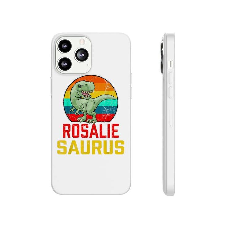 Rosalie Saurus Family Reunion Last Name Team Funny Custom  Phonecase iPhone