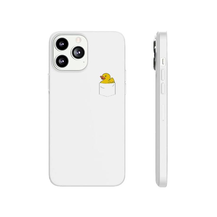Rubber Duck In Pocket Rubber Duckie Phonecase iPhone