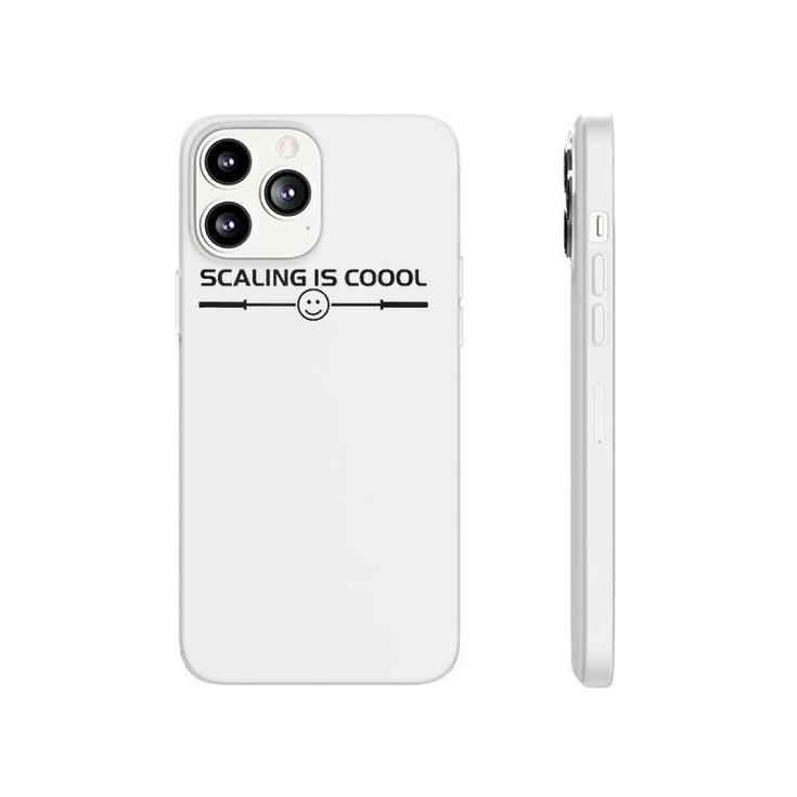 Scaling Is Cool Smiling Barbell  Phonecase iPhone