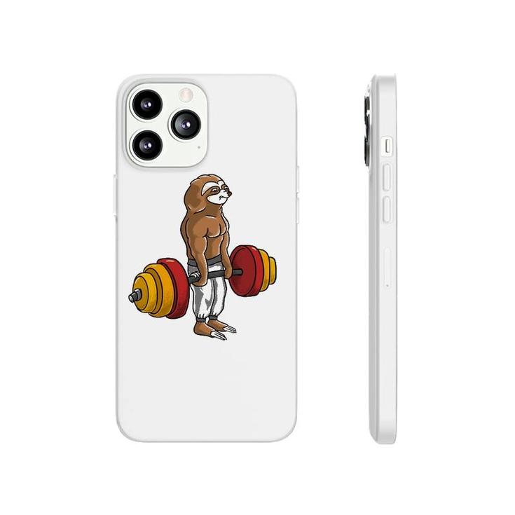 Sloth Deadlift Lazy Fitness Bodybuilder Animal Phonecase iPhone