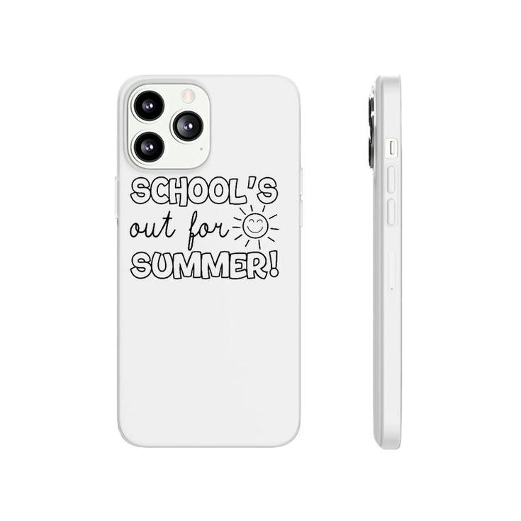Teacher End Of Year  Schools Out For Summer Last Day  Phonecase iPhone