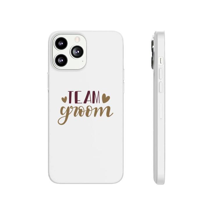 Team Groom Bachelor Party Vintage Style Phonecase iPhone
