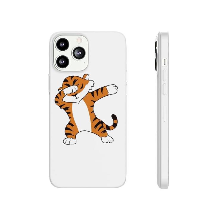 Tiger Dabbing Tiger Fan Tiger Lover Dabbing Tiger Dab  Phonecase iPhone