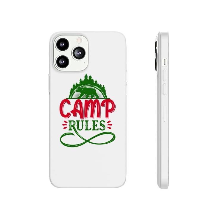 Travel Lover Makes Camp Rules For Them In The Exploration Phonecase iPhone