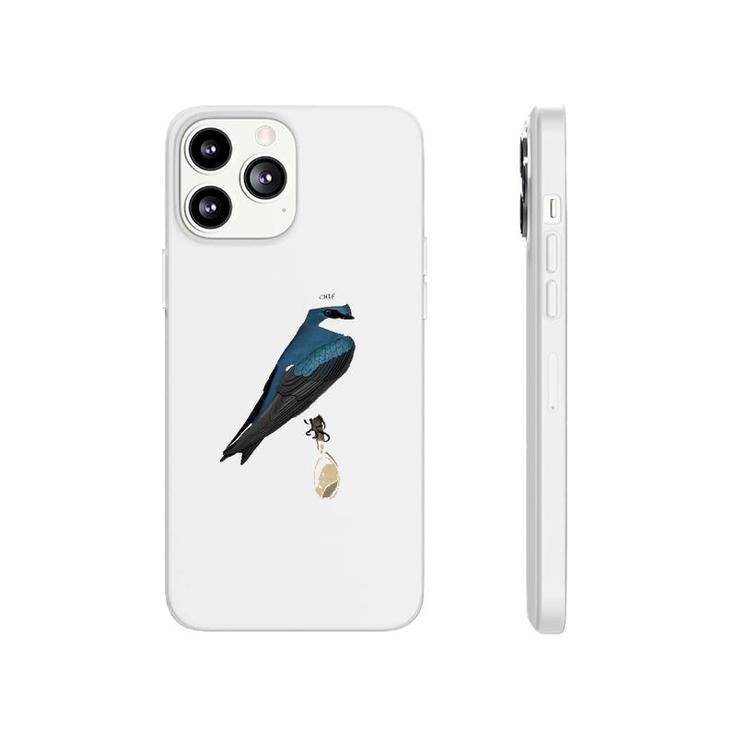 Tree Swallow Kitchen Chef Hat Cooking Funny Bird Phonecase iPhone
