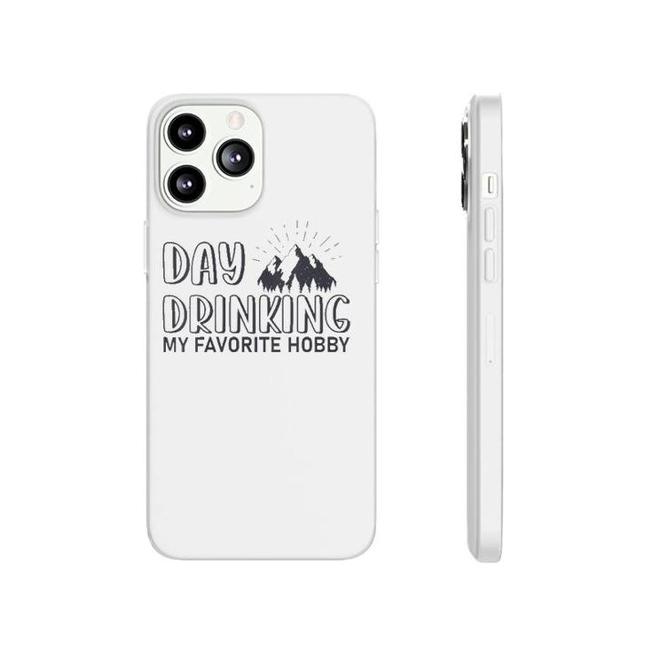 Womens Day Drinking My Favorite Hobby Apparel For Life V-Neck Phonecase iPhone
