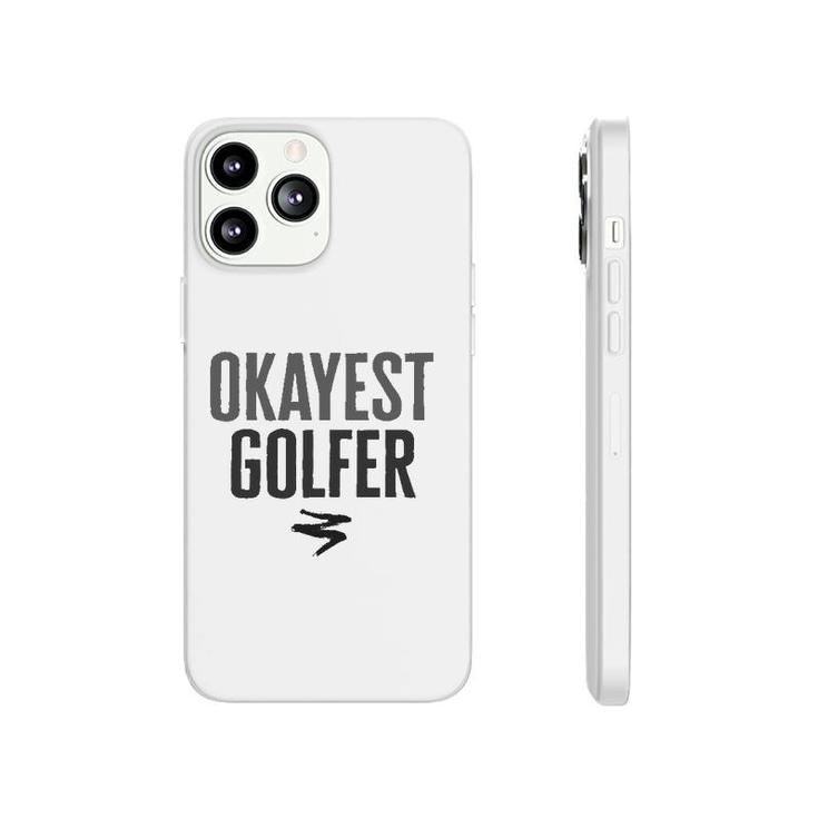 Worlds Okayest Golfer Funny Gift  Phonecase iPhone