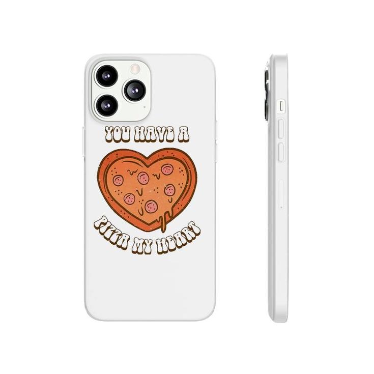 You Have A Pizza Lover My Heart Pizza Heart Valentines Day Phonecase iPhone