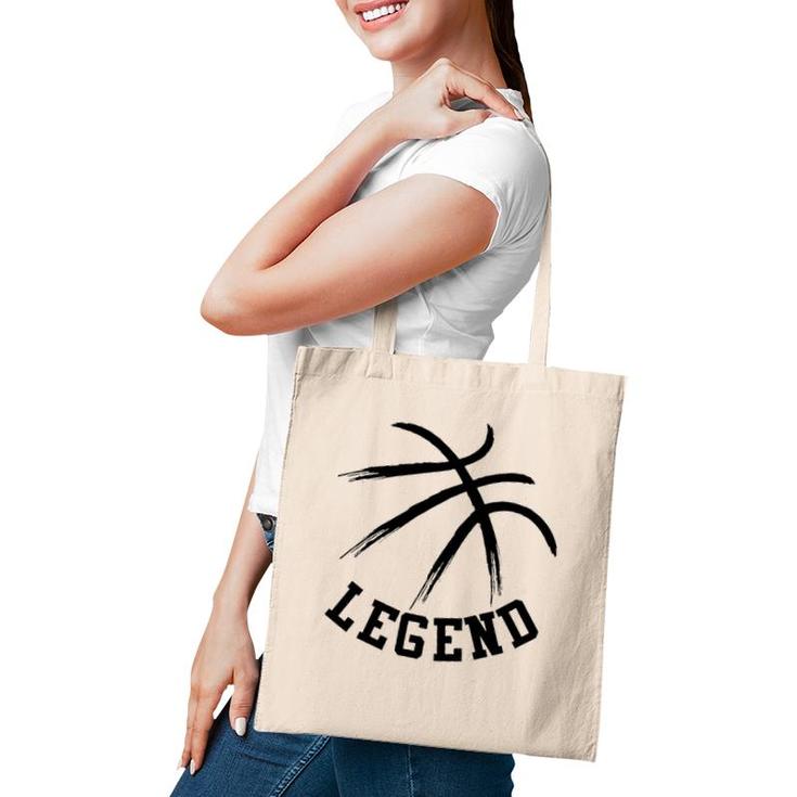 Basketball Legend Basketball Ball Player Tote Bag