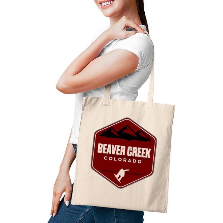 Beaver Creek Colorado Snowboard  Tote Bag