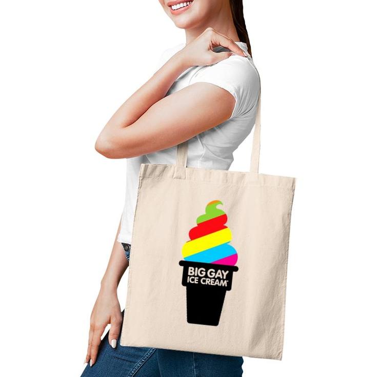 Big Gay Ice Cream Lovers Gift Tote Bag