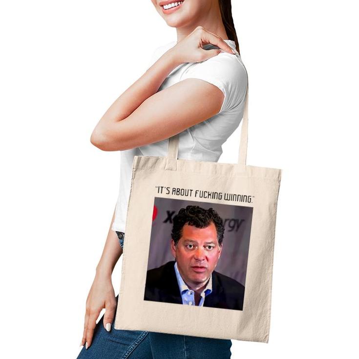 Bill Guerin Its About Fucking Winning Tote Bag