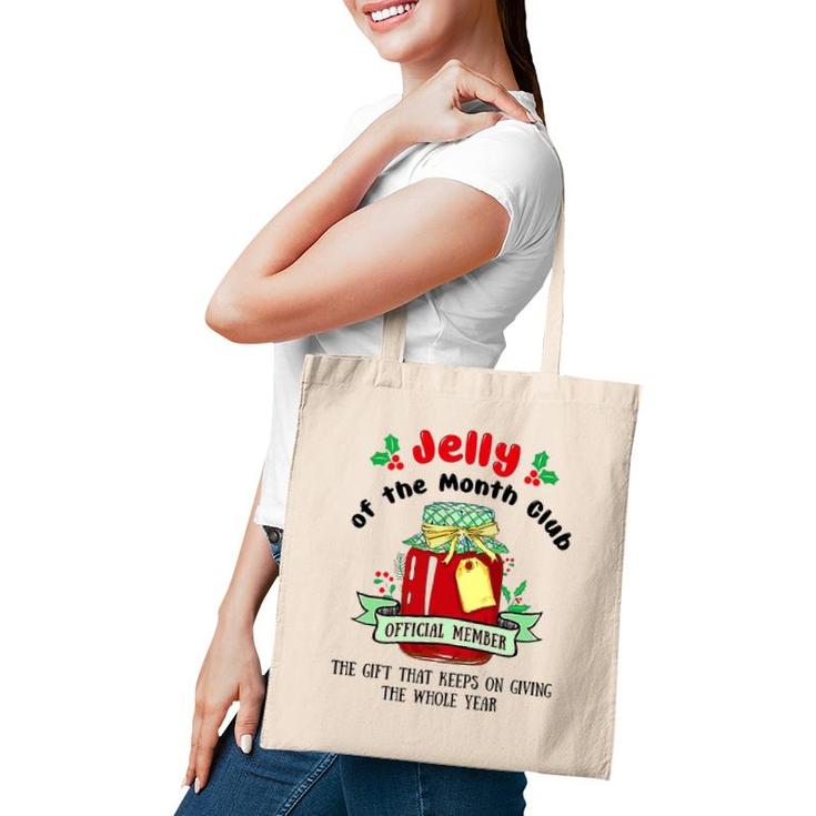 Christmas Jelly Of The Month Club Official Member Tote Bag