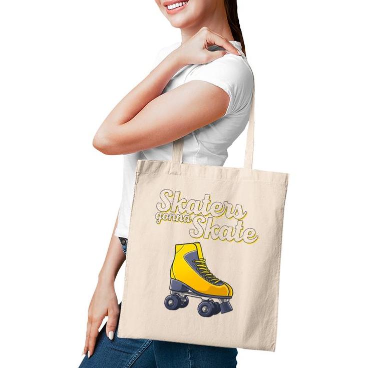 Cool Roller Skating For Men Women Roller Derby Disco Skater Tote Bag