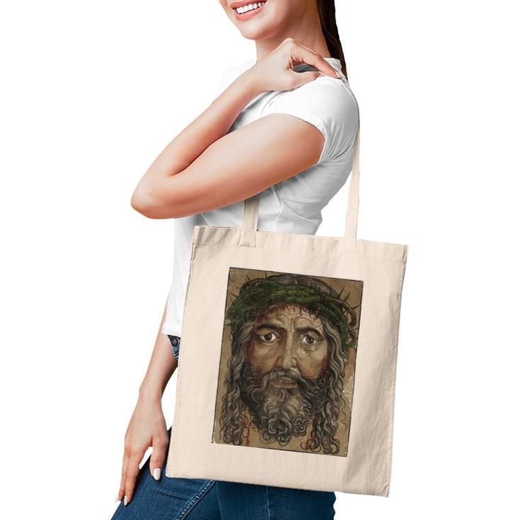 Jesus Face Jesus Christ Catholic Church Tote Bag