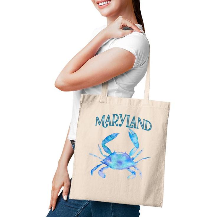 Maryland Beautiful Chesapeake Bay Blue Crab - Maryland  Tote Bag