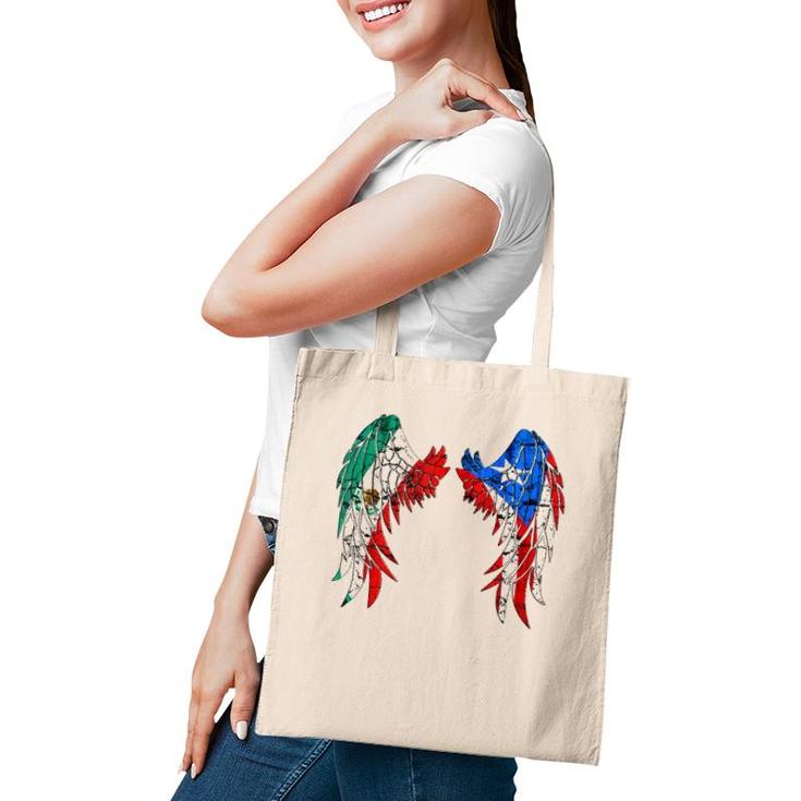 Mexican Puerto Rico Flag Mexico Mexican And Puerto Rican  Tote Bag
