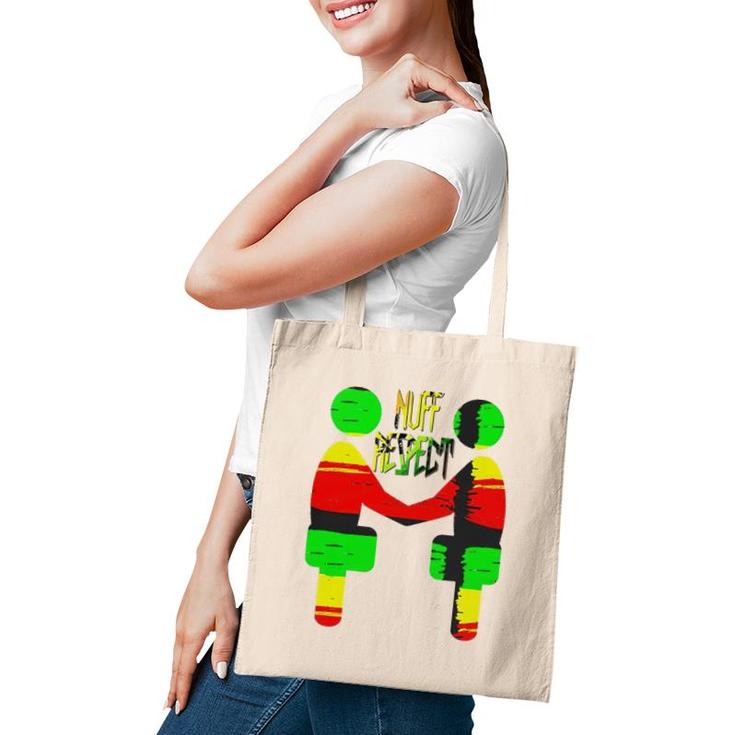 Nuff Respect Lady G Shake Hands Tote Bag