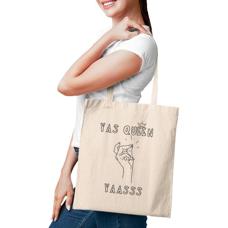 Queen Yas Cute Fabulous  Bag Pillow Tote Bag