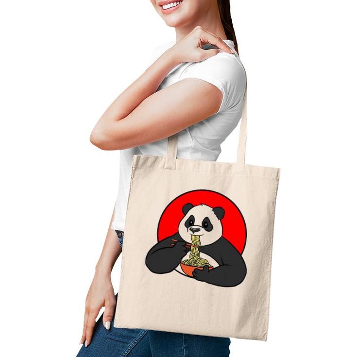 Ramen Cute Panda  Kawaii Anime Japanese Otaku Gift Tote Bag